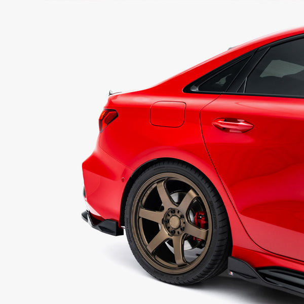 Audi - RS3 Sedan 8Y Facelift: Maxton Rear Splitter (Vertical Bars) V2