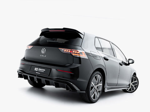 VW - Golf MK8 Facelift: Maxton Rear Side Splitters