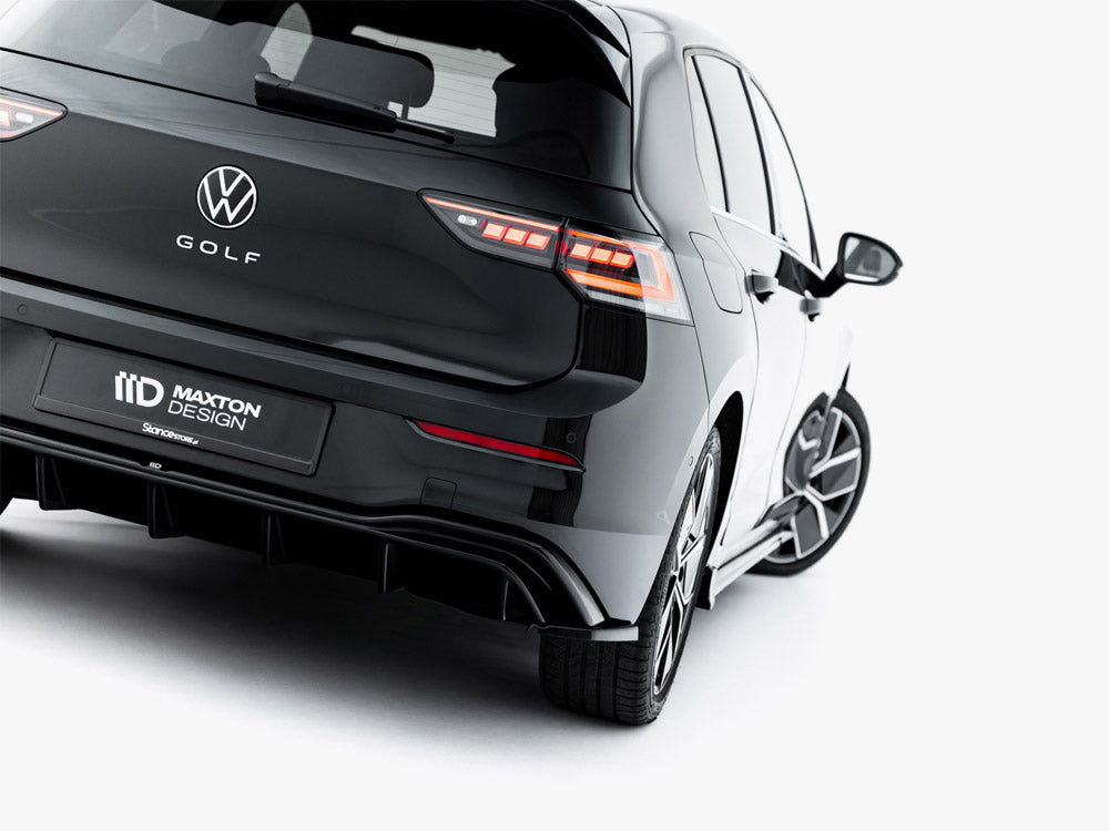 VW - Golf MK8 Facelift: Maxton Rear Side Splitters