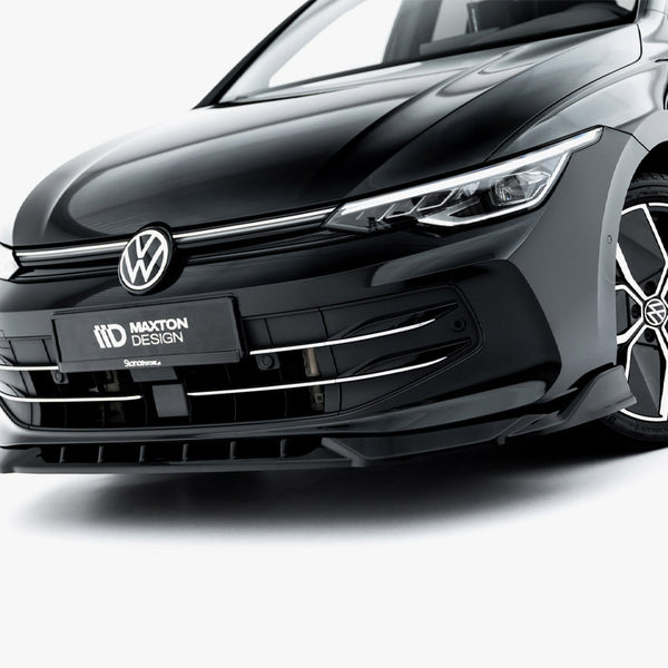 VW - Golf MK8 Facelift: Maxton Front Splitter V1