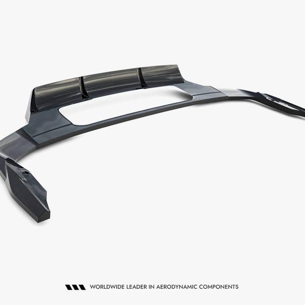 Audi - Q7 S Line MK2 Facelift 2: Maxton Rear Splitter (Vertical Bars)
