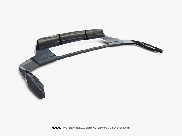 Audi - Q7 S Line MK2 Facelift 2: Maxton Rear Splitter (Vertical Bars)