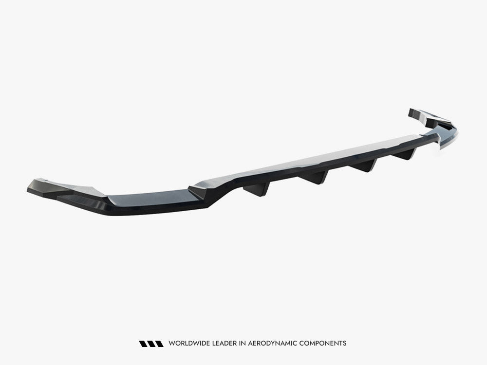 Audi - Q8 MK1 Facelift: Maxton Rear Splitter (Vertical Bars)