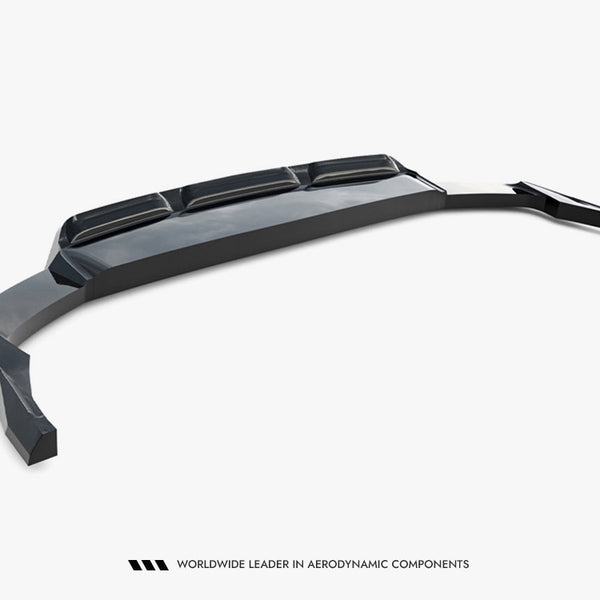 Audi - Q8 MK1 Facelift: Maxton Rear Splitter (Vertical Bars)