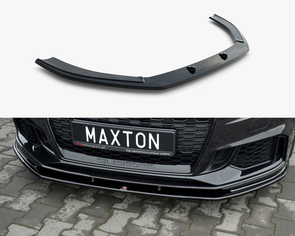 Audi - RS3 Sportback 8V Facelift: Maxton Front Splitter V1