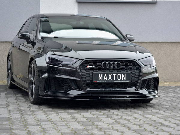 Audi - RS3 Sportback 8V Facelift: Maxton Front Splitter V1