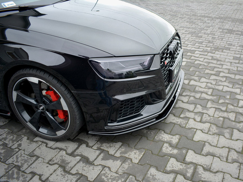 Audi - RS3 Sportback 8V Facelift: Maxton Front Splitter V1