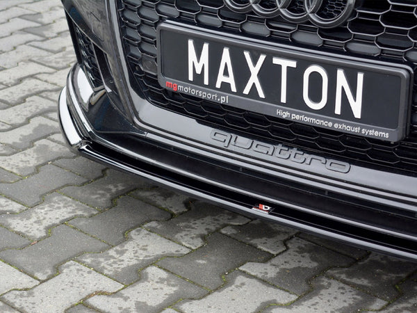 Audi - RS3 Sportback 8V Facelift: Maxton Front Splitter V2