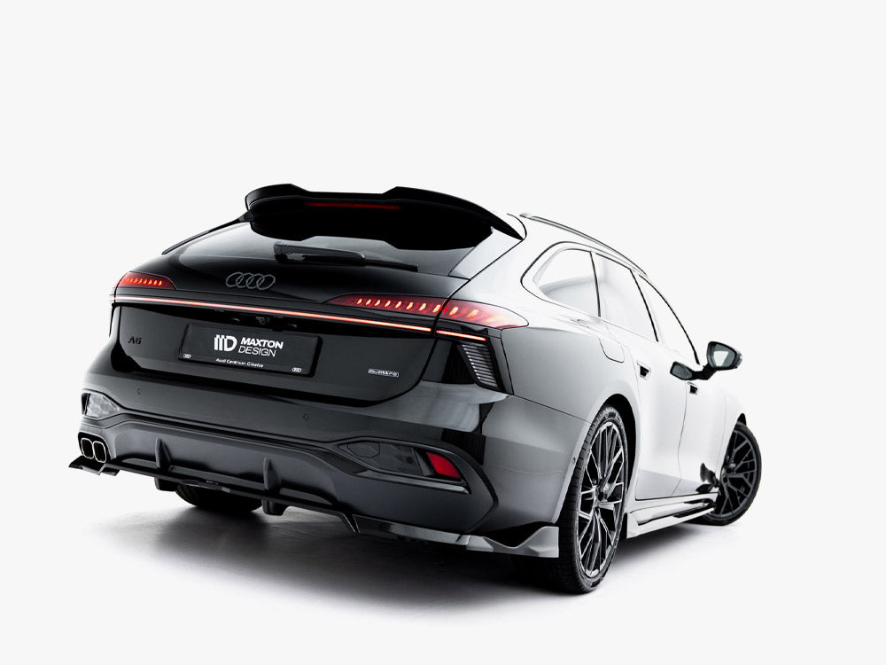 Audi - A6 S Line C9: Maxton Rear Splitter (Vertical Bars) V2