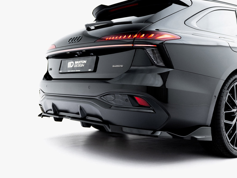 Audi - A6 S Line C9: Maxton Rear Splitter (Vertical Bars) V2