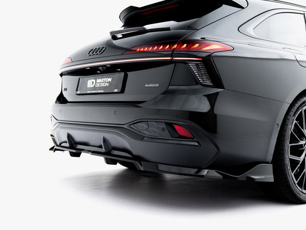 Audi - A6 S Line C9: Maxton Rear Splitter (Vertical Bars) V2