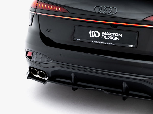 Audi - A6 S Line C9: Maxton Rear Splitter (Vertical Bars) V2