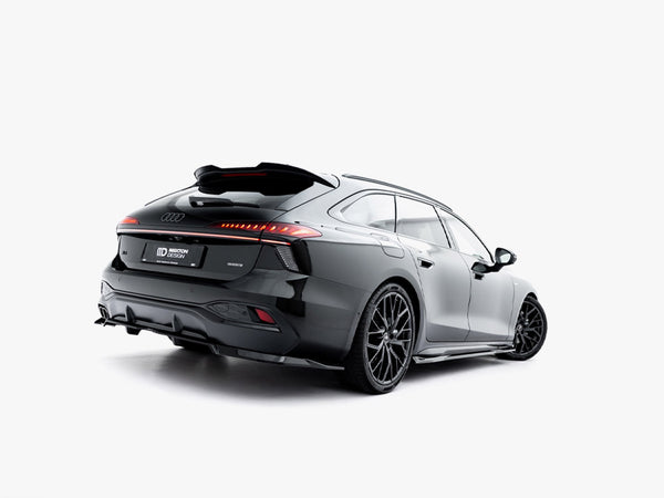 Audi - A6 S Line C9: Maxton Rear Splitter (Vertical Bars) V1