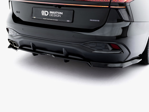 Audi - A6 S Line C9: Maxton Rear Splitter (Vertical Bars) V1