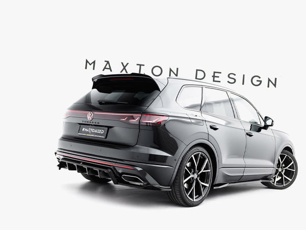 VW - Touareg R Line MK3 Facelift: Maxton Rear Splitter (Vertical Bars)