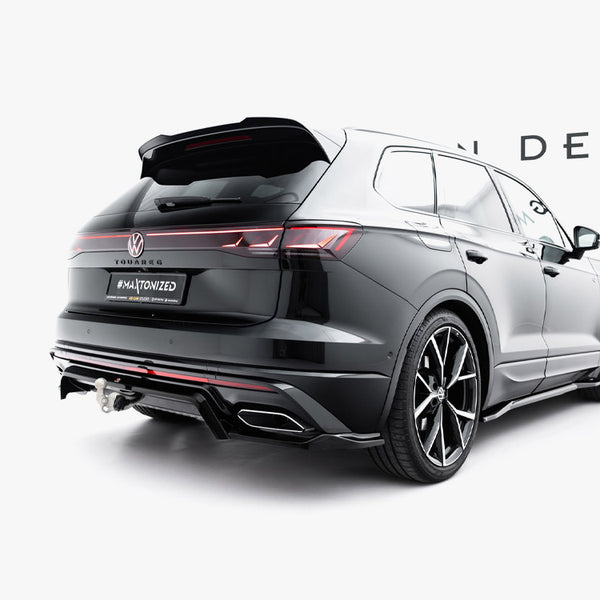 VW - Touareg R Line MK3 Facelift: Maxton Rear Splitter (Vertical Bars)