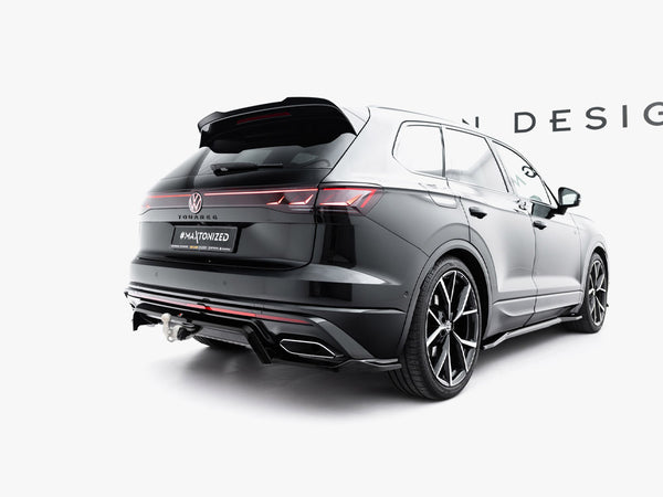 VW - Touareg R Line MK3 Facelift: Maxton Rear Splitter (Vertical Bars)