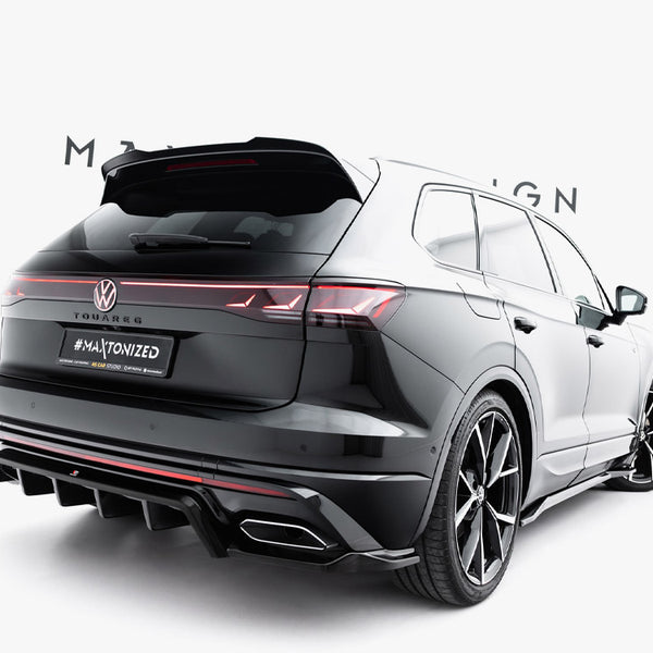 VW - Touareg R Line MK3 Facelift: Maxton Rear Splitter (Vertical Bars)