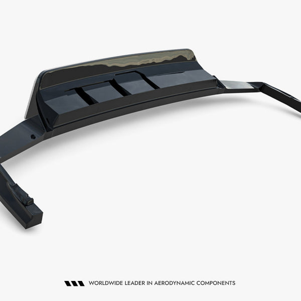 VW - Touareg R Line MK3 Facelift: Maxton Rear Splitter (Vertical Bars)