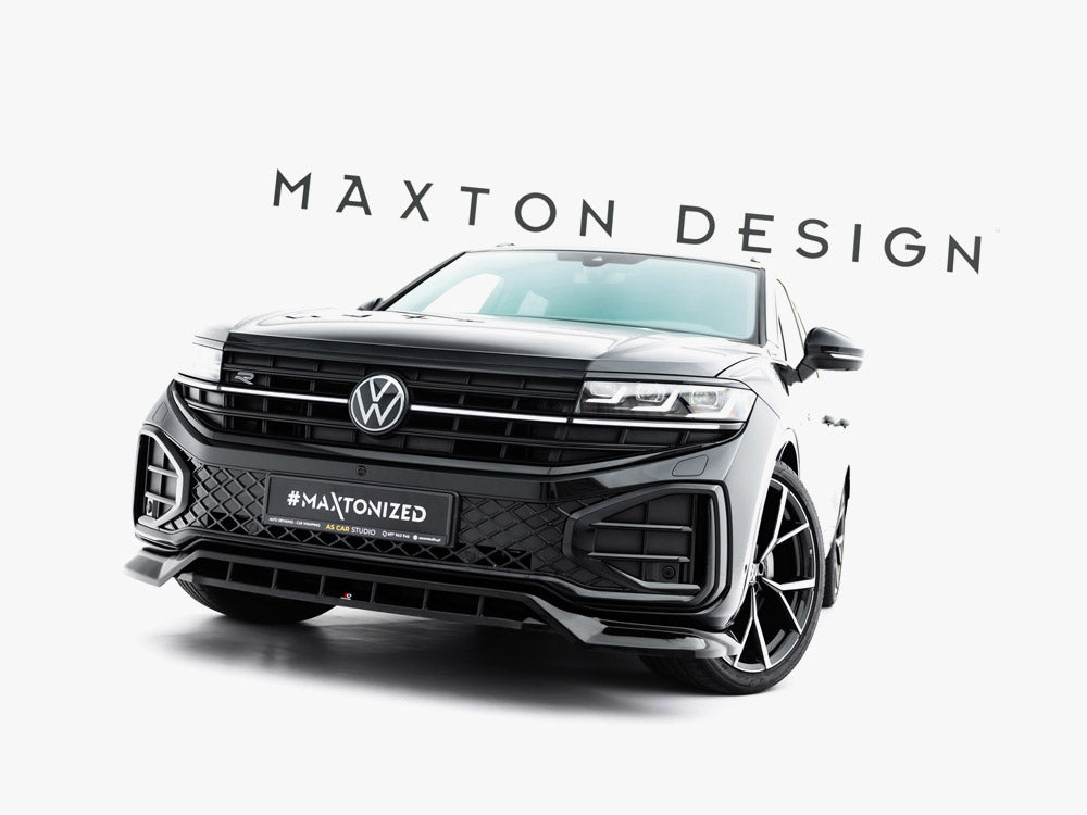VW - Touareg R Line MK3 Facelift: Maxton Front Splitter