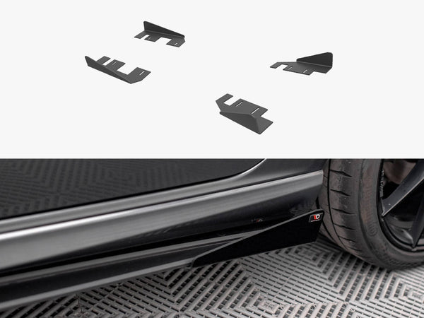 Audi - S3 / A3 S Line Sportback 8V Facelift: Maxton Side Flaps