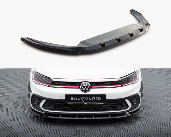 VW - Polo GTI MK6 Facelift: Maxton Front Splitter V2