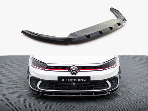 VW - Polo GTI MK6 Facelift: Maxton Front Splitter V2