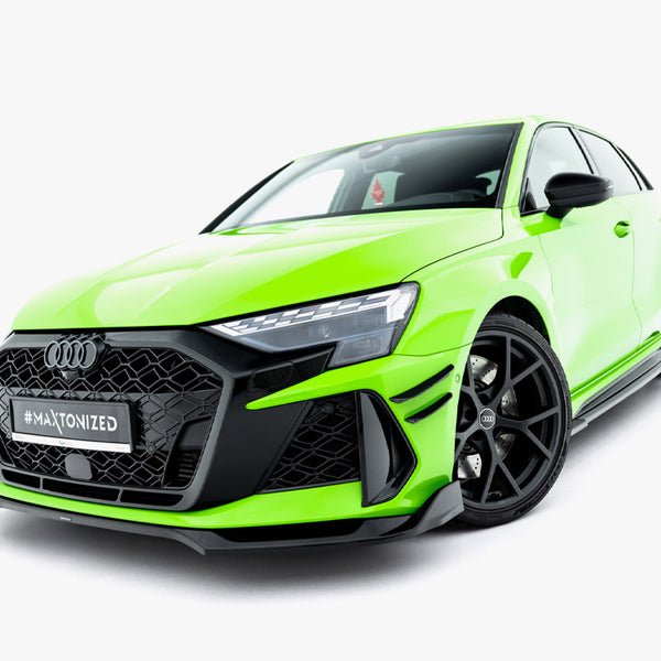 Audi - RS3 Sportback 8Y Facelift: Maxton Front Splitter V2