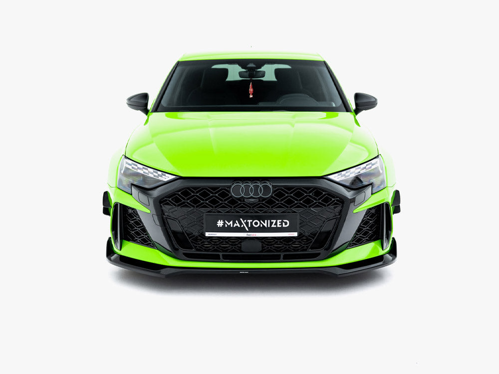 Audi - RS3 Sportback 8Y Facelift: Maxton Front Splitter V2