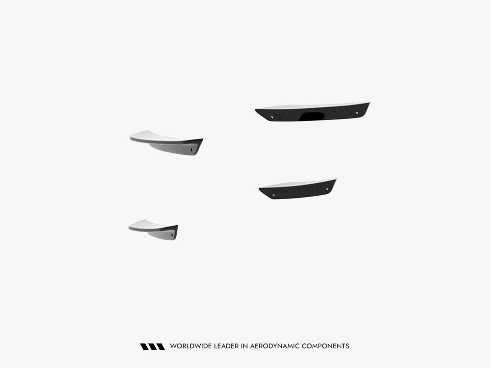Audi - RS3 Sportback 8Y Facelift: Maxton Front Bumper Wings (Canards)