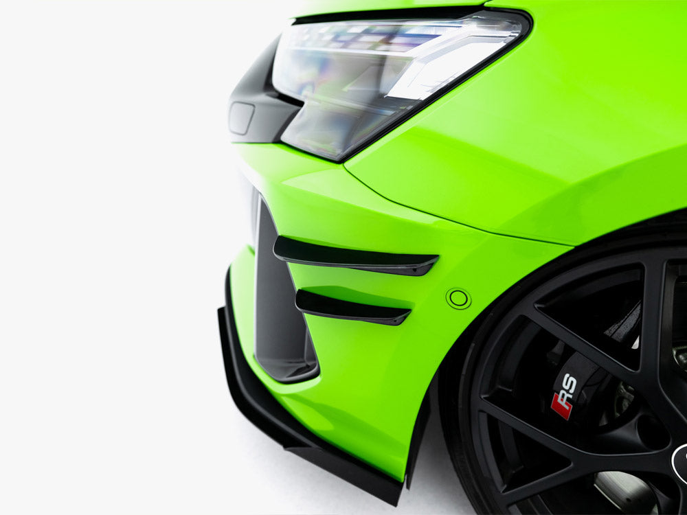 Audi - RS3 Sportback 8Y Facelift: Maxton Front Bumper Wings (Canards)