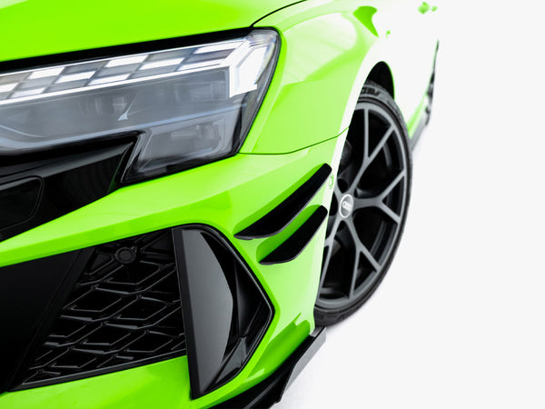 Audi - RS3 Sportback 8Y Facelift: Maxton Front Bumper Wings (Canards)