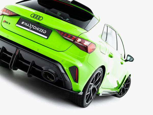 Audi - RS3 Sportback 8Y Facelift: Maxton Rear Side Flaps