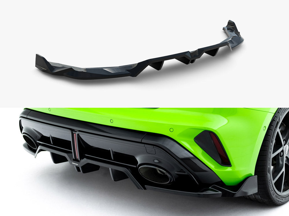 Audi - RS3 Sportback 8Y Facelift: Maxton Rear Splitter (Vertical Bars) V3