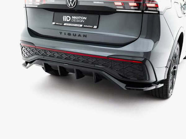 VW - Tiguan R Line MK3: Maxton Rear Splitter (Vertical Bars)