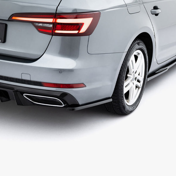 Audi - A4 / A4 S Line / S4 Sedan / Avant B9: Maxton Rear Side Splitters