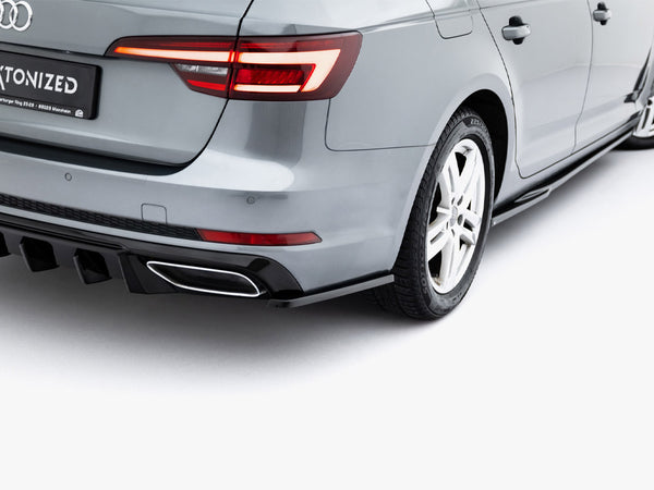 Audi - A4 / A4 S Line / S4 Sedan / Avant B9: Maxton Rear Side Splitters