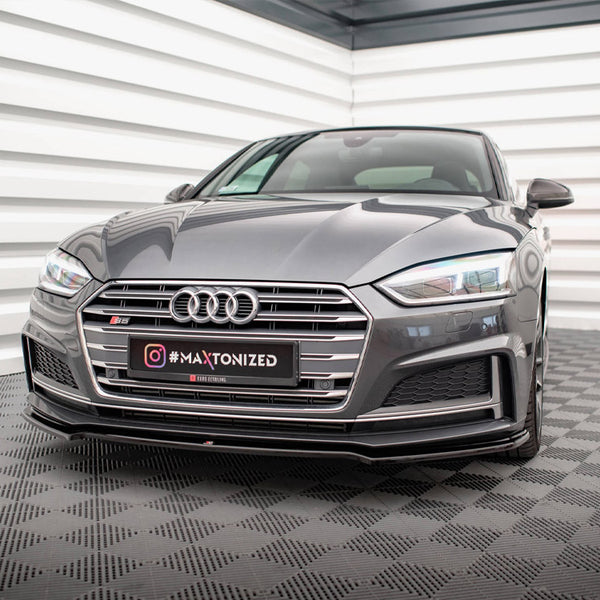 Audi - S5 / A5 S Line F5 Coupe / Sportback: Maxton Front Splitter V1