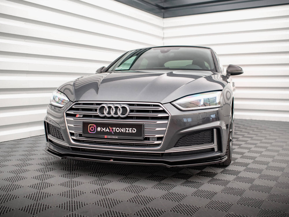 Audi - S5 / A5 S Line F5 Coupe / Sportback: Maxton Front Splitter V1