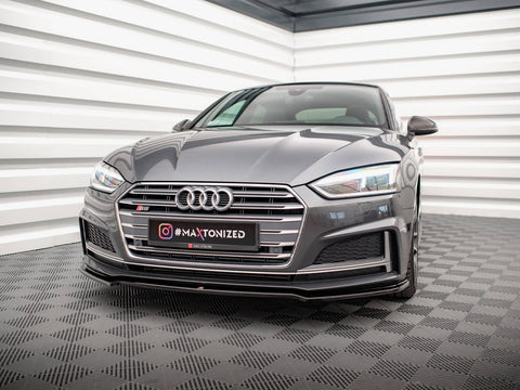 Audi - S5 / A5 S Line F5 Coupe / Sportback: Maxton Front Splitter V1