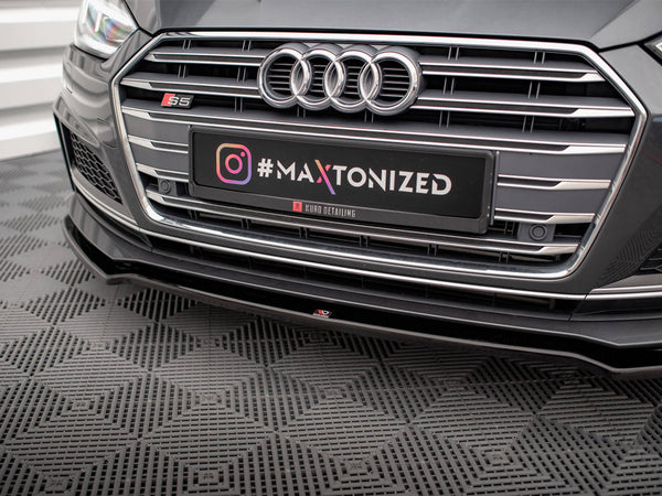 Audi - S5 / A5 S Line F5 Coupe / Sportback: Maxton Front Splitter V1