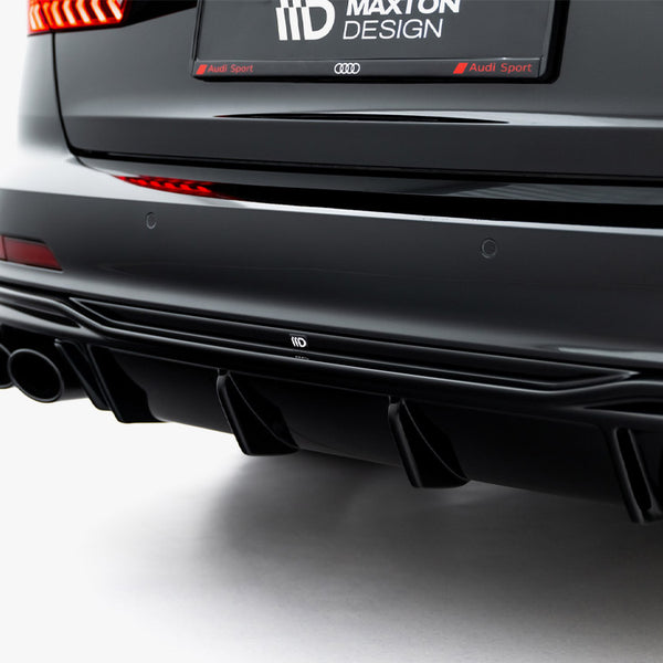 Audi - A6 S Line / S6 C8 / C8 Facelift: Maxton Rear Diffuser + Exhaust Ends Imitation