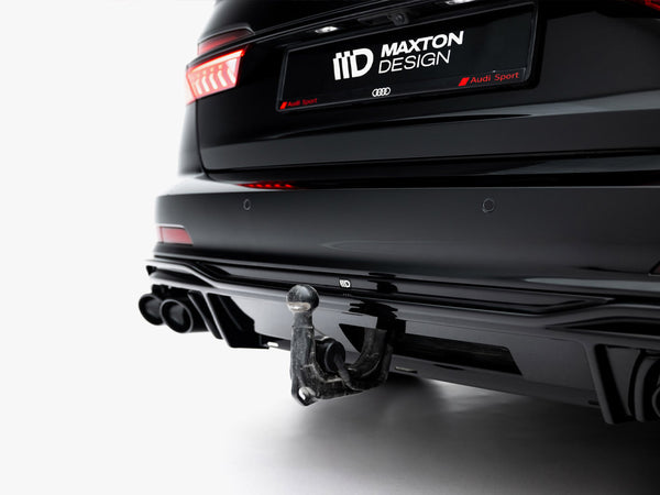 Audi - A6 S Line / S6 C8 / C8 Facelift: Maxton Rear Diffuser + Exhaust Ends Imitation