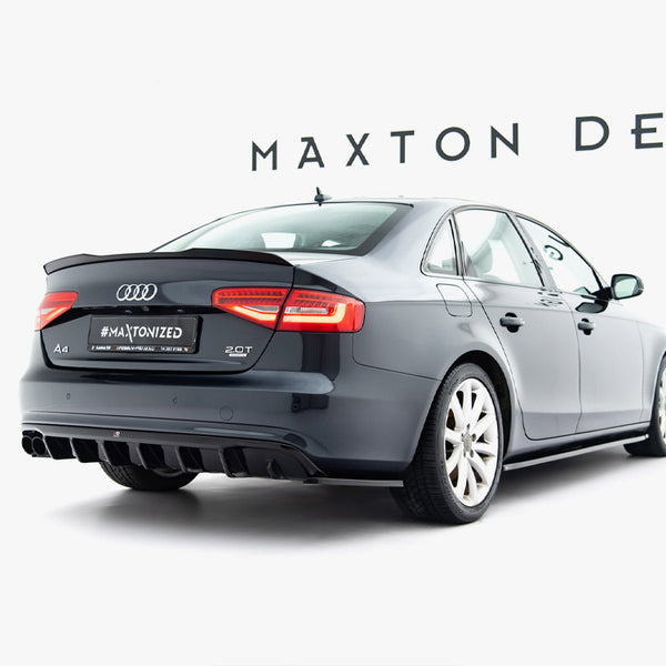 Audi - A4 B8 Facelift: Maxton Rear Side Splitters