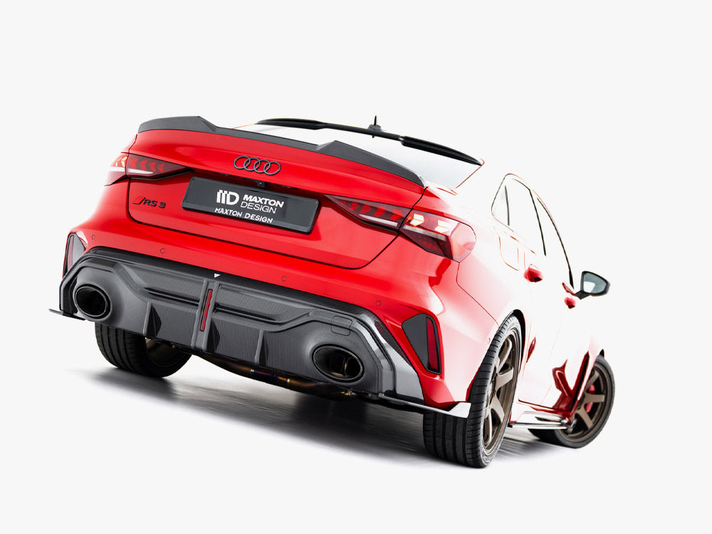 Audi - RS3 Sedan 8Y Facelift: Maxton Pre-preg Carbon Fibre Rear Side Splitters