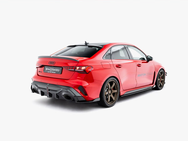 Audi - RS3 / S3 / A3 S Line / A3 Sedan 8Y Facelift: Maxton Pre-preg Carbon Fibre Boot Spoiler V2