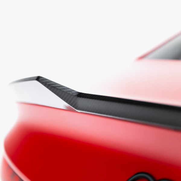 Audi - RS3 / S3 / A3 S Line / A3 Sedan 8Y Facelift: Maxton Pre-preg Carbon Fibre Boot Spoiler V1