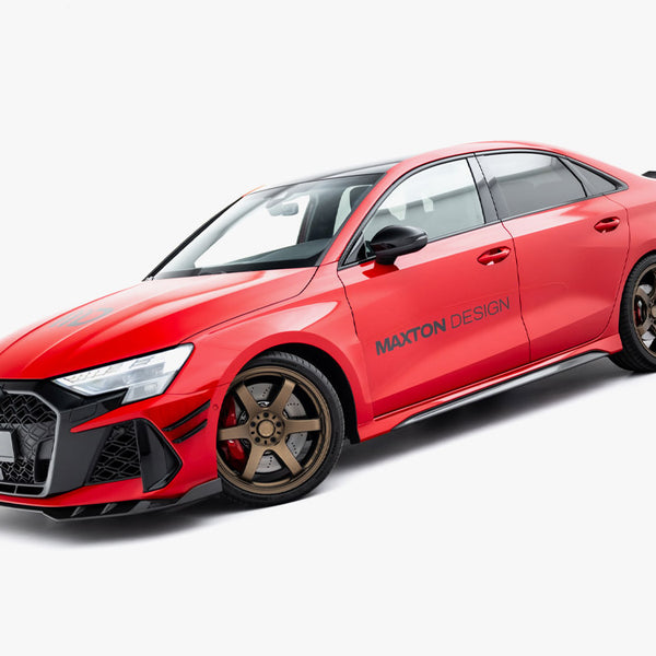 Audi - RS3 Sedan 8Y Facelift: Maxton Pre-preg Carbon Fibre Side Skirts V2