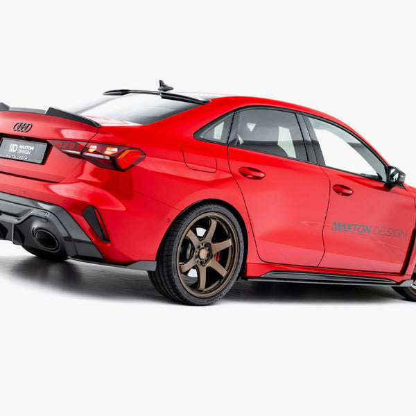 Audi - RS3 Sedan 8Y Facelift: Maxton Pre-preg Carbon Fibre Side Skirts V1