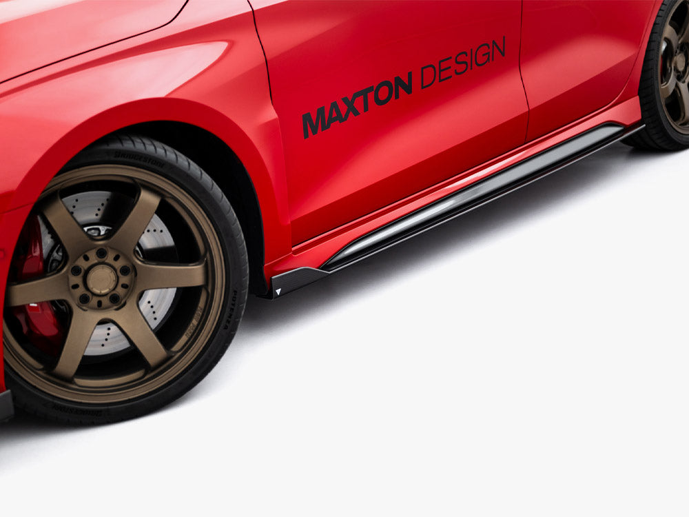 Audi - RS3 Sedan 8Y Facelift: Maxton Pre-preg Carbon Fibre Side Skirts V1